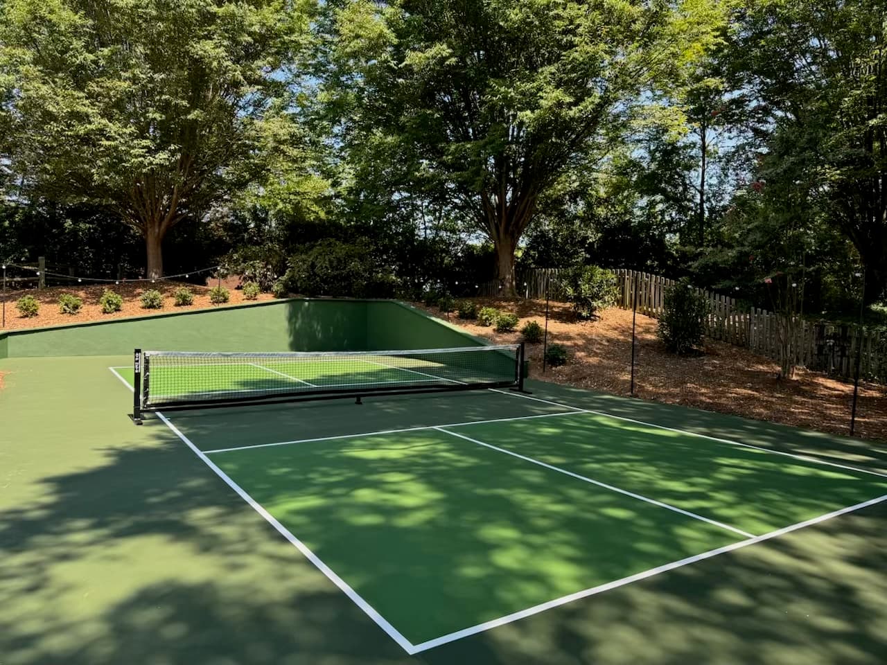 Pickleball court in Charlotte, NC