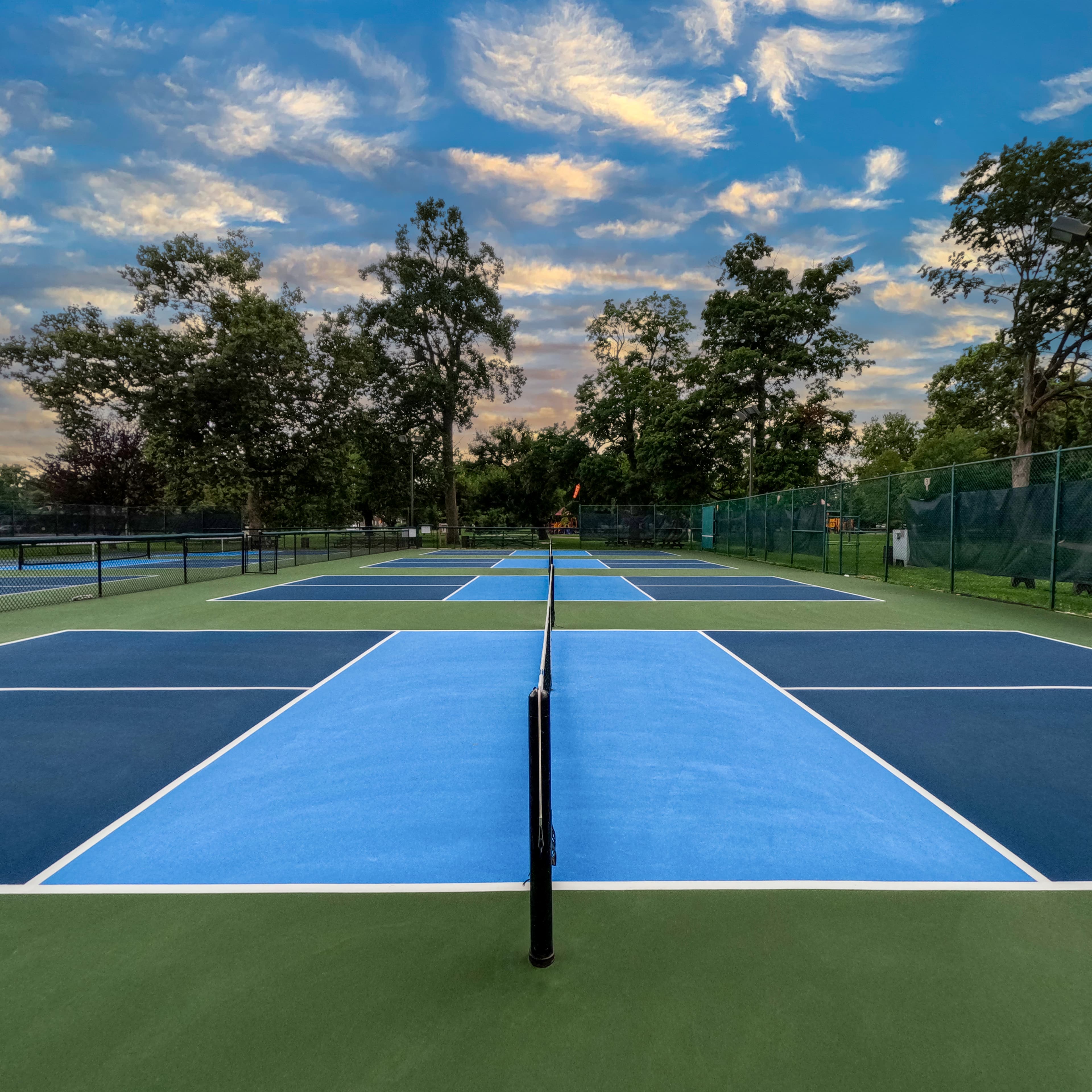 Pickleball court