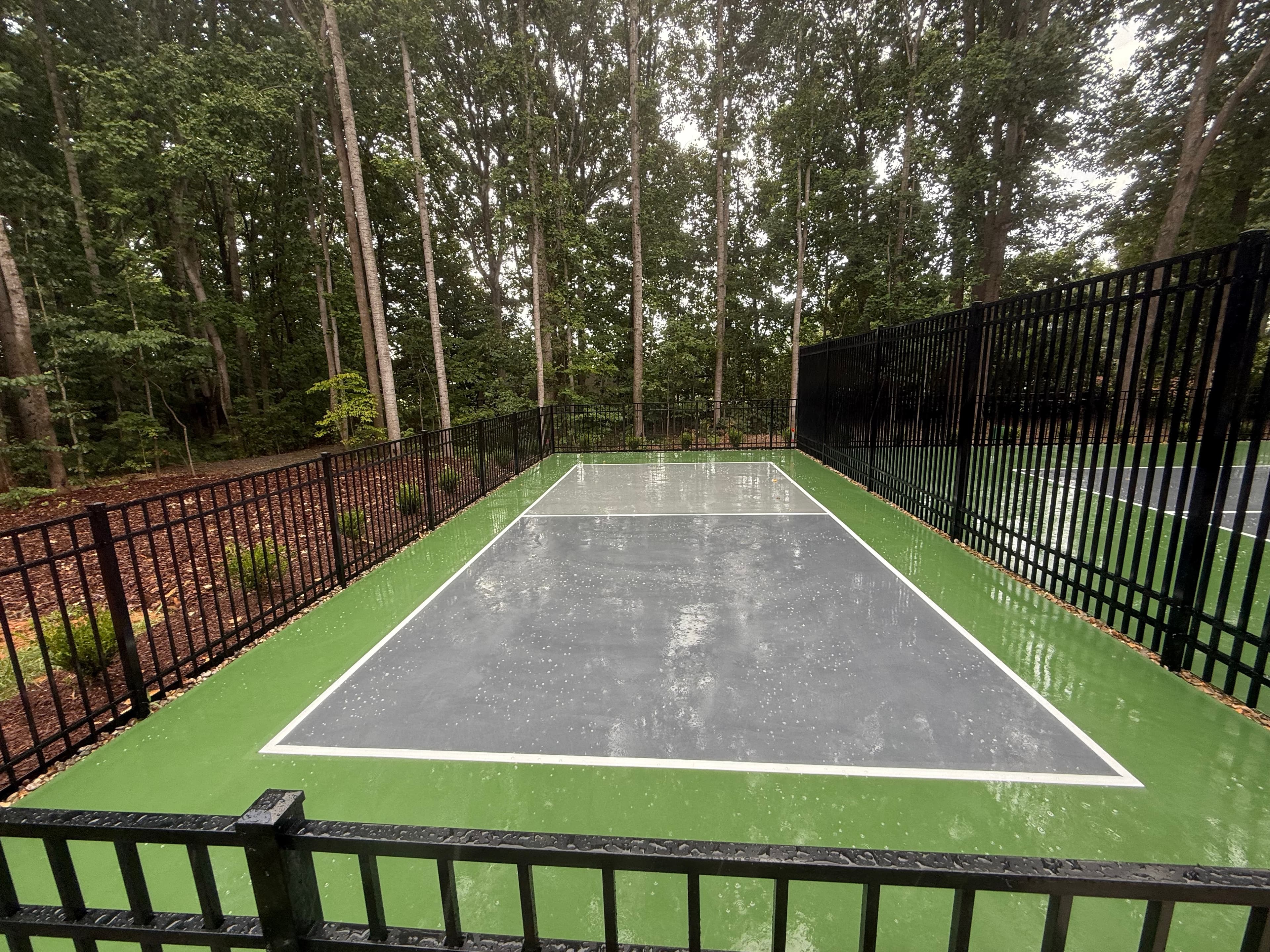 Warm-up court in Concord, NC